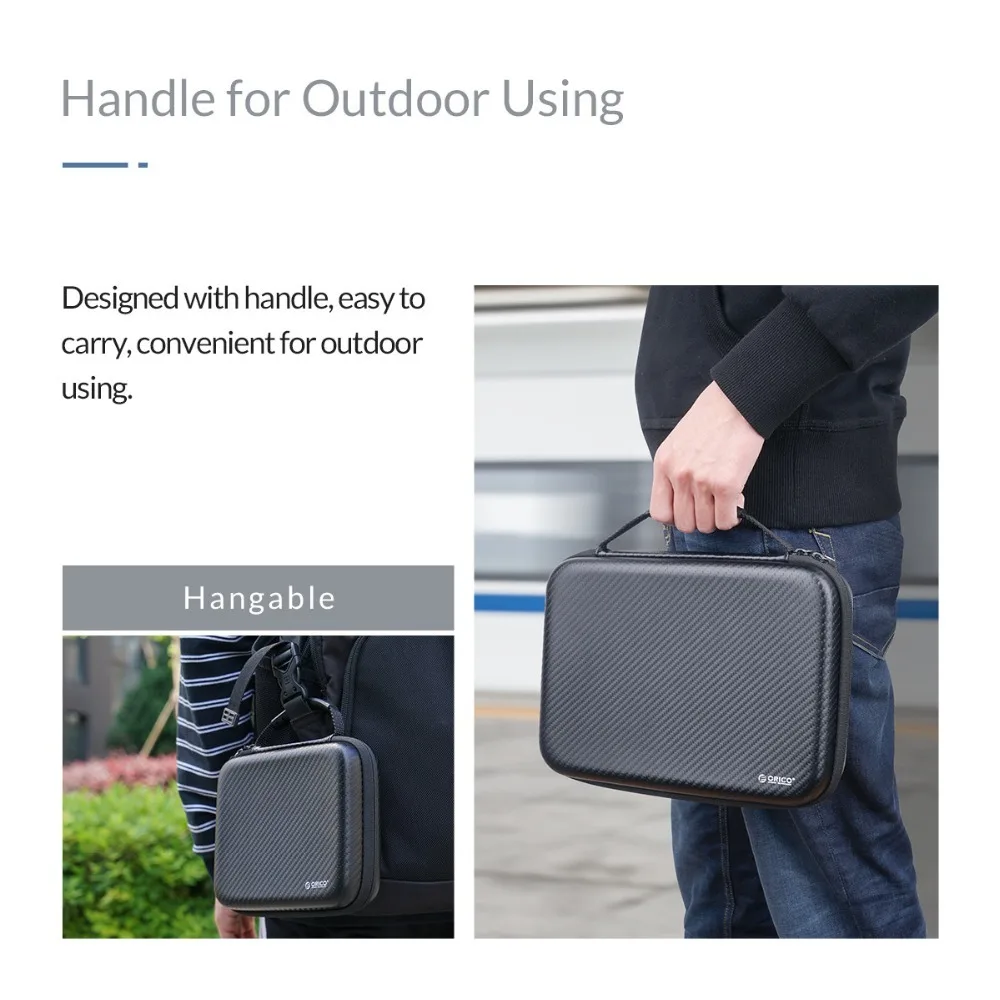 ORICO коробка для хранения жесткого диска чехол на молнии внешний жесткий диск