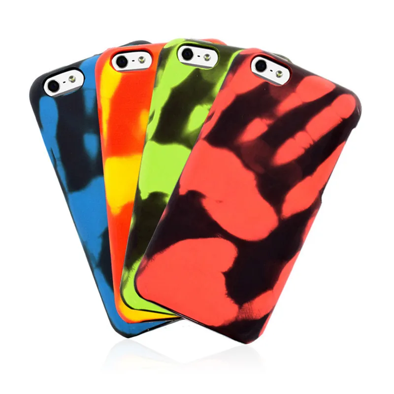 Чехол с термодатчиком для iPhone 11 Xs Max Xr 8 Plus 7 6 6s 5s 5 SE Pro Max|Бамперы| |
