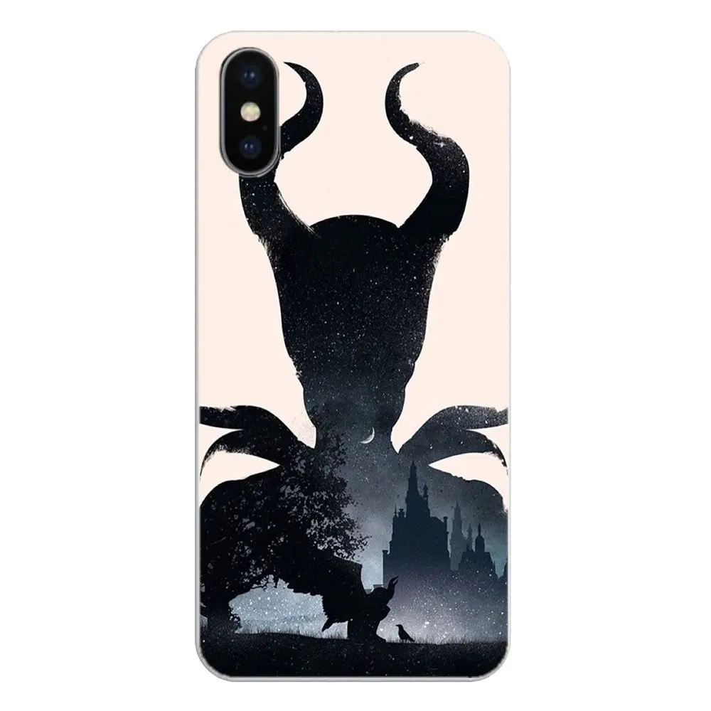 Cartoon Snow White berry Maleficent For iPhone XS Max XR X 4 4S 5 5S 5C SE 6 6S 7 8 Plus Samsung Galaxy J1 J3 J5 J7 A3 A5 Cover |
