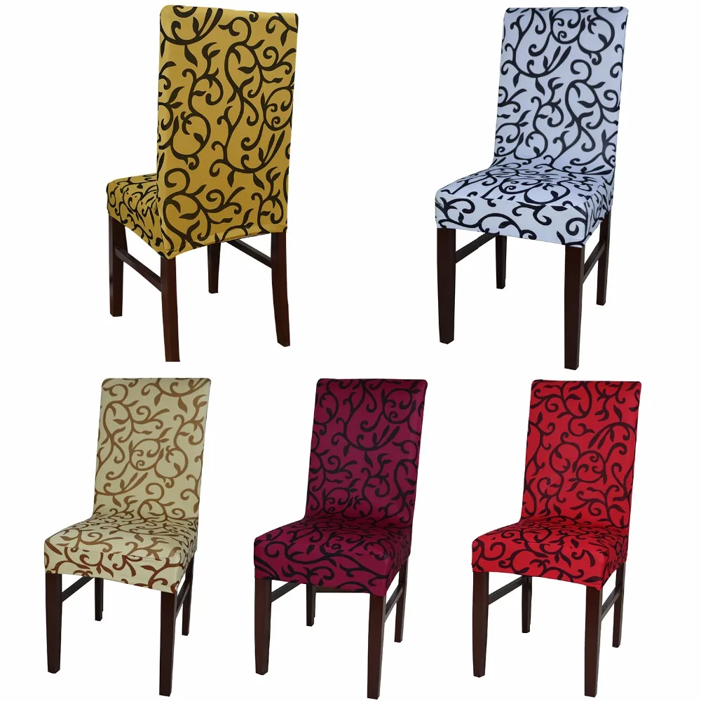 Чехол на стул из спандекса с принтом 5 цветов|spandex chair|spandex chair coverchair cover |