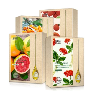 Фруктовая маска экстракты грейпфрута эссенция маска для лица увлажнение мышц увлажняющая маска для ухода за кожей лица