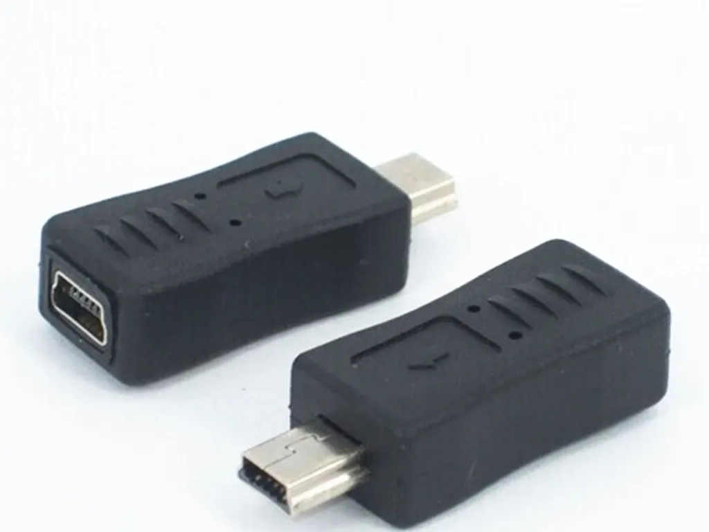 Mini USB adapter 5P mini revolution female male to | Обустройство дома