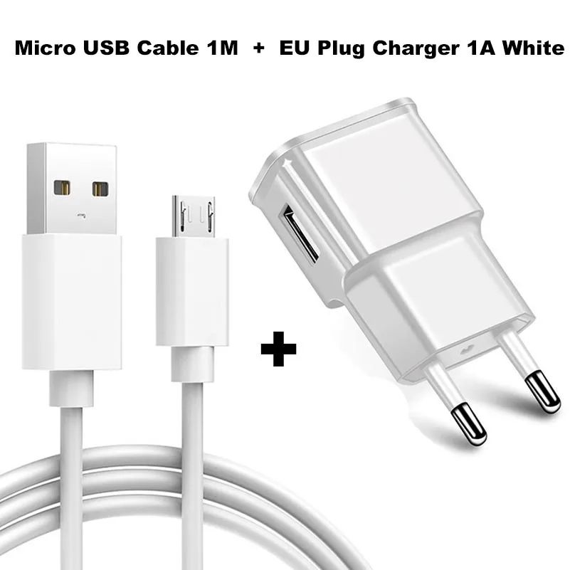 Micro USB кабель AFC быстрое зарядное устройство для samsung Xiaomi Redmi Note 6 5 5A pro huawei Android USB кабель для передачи Данных Планшет usb зарядный шнур - Тип штекера: 1A Charger 1M Cable