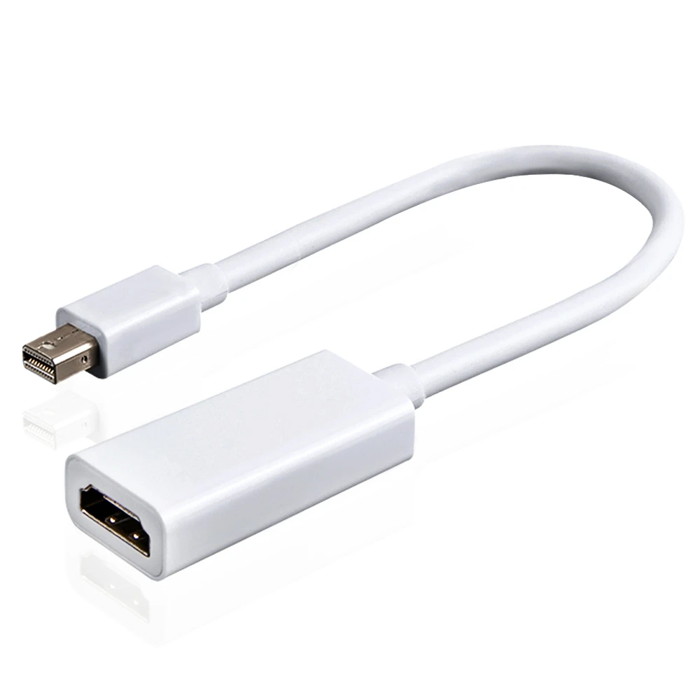 Новый мини дисплей порт к HDMI кабель адаптер DP конвертер Thunderbolt Высокое качество
