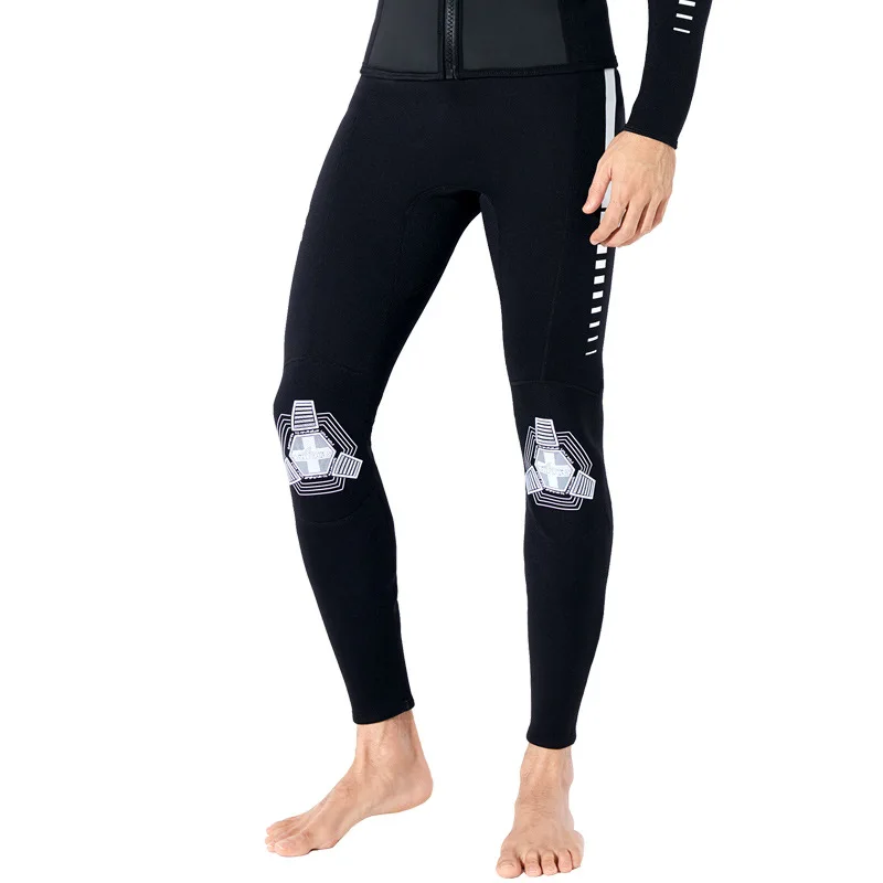 Men Pants Мужской женский раздельный гидрокостюм 2 мм, неопреновые куртки и штаны, костюм для дайвинга, сёрфинга, Сноркелинга, теплый купальник для влюбленных - Цвет: Men Pants