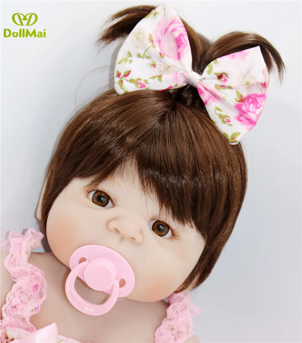 22 &quotbebe reborn bonecas menina настоящая кукла для новорожденных девочек полностью