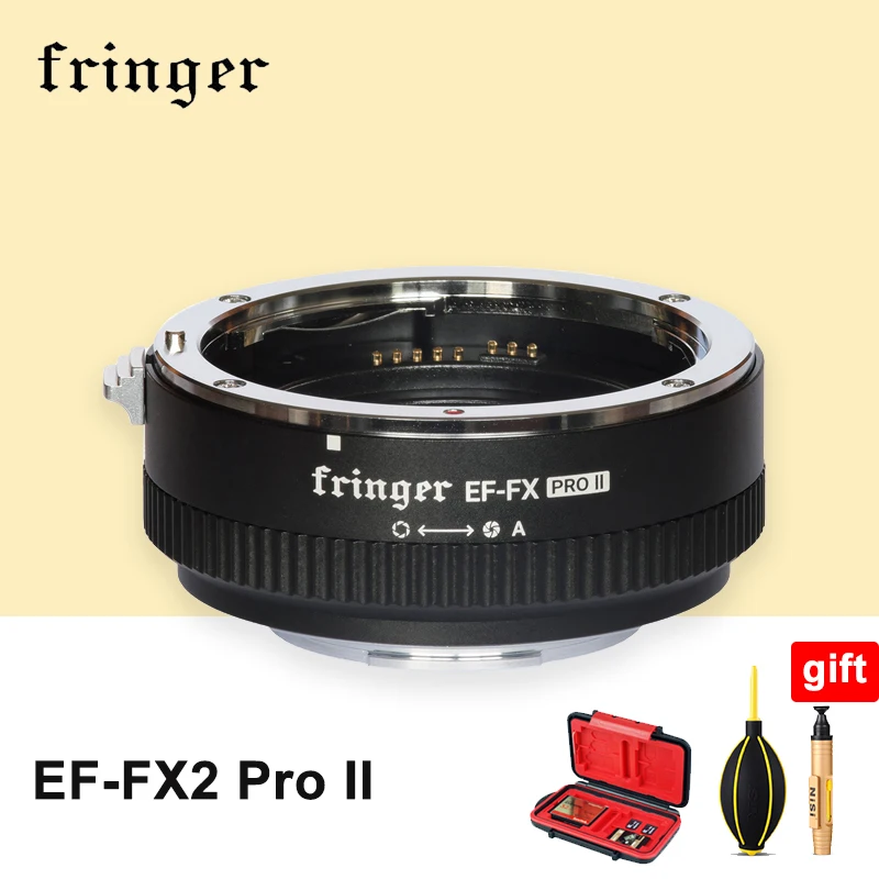 Fringer EF FX Pro II адаптер для объектива с автофокусом Canon EOS объектив Fujifilm X Mount Camera XT3 H PRO