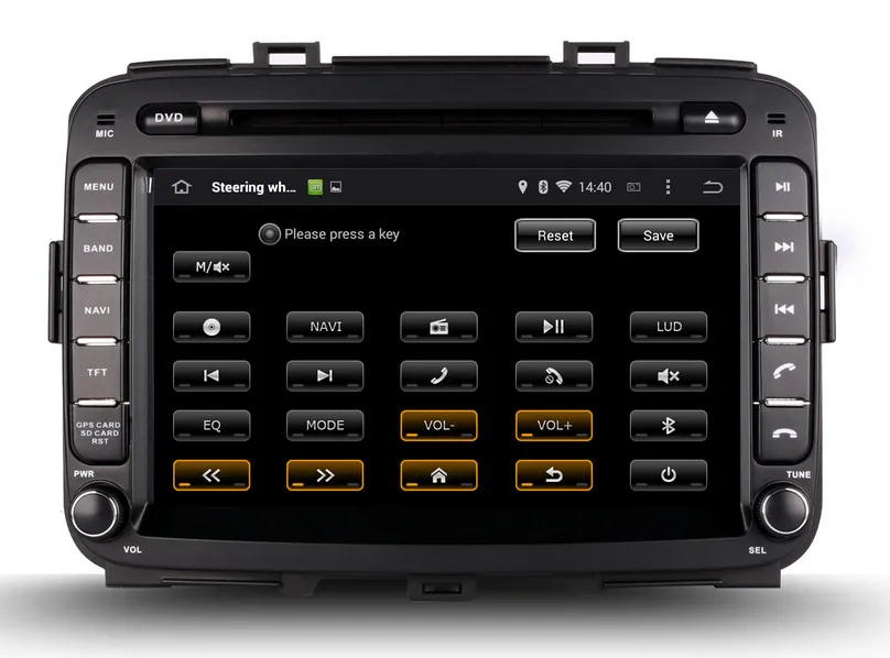 Android 8.0 Car DVD Player GPS Navigation for Kia Carens 2013 2014 with Navigator Radio BT WIFI Video Stereo 8Core 4G+32G | Автомобили и