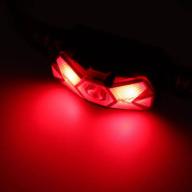 5000LM XPE светодио дный светодиодный мини налобный фонарь красный белый фара USB