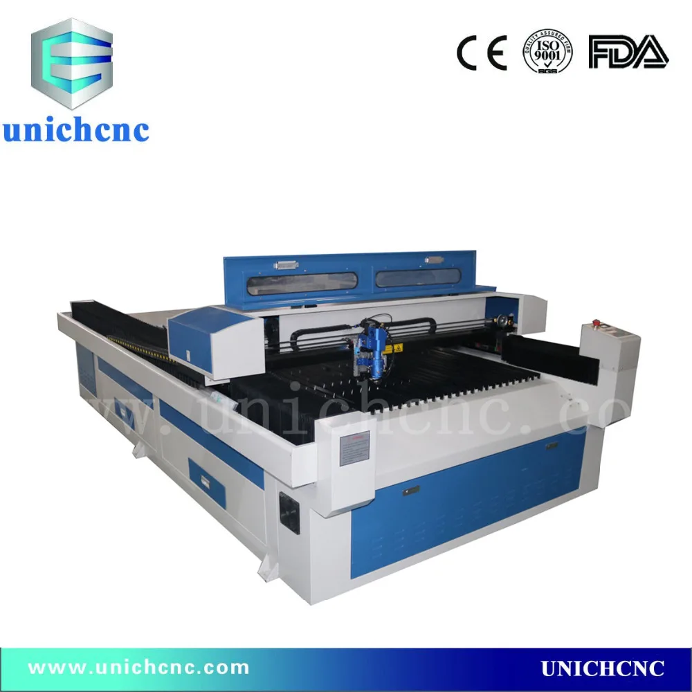 UNICHCNC лазерная машина для резки металла/неметалла смешанный co2 150 Вт 180 1325 1530