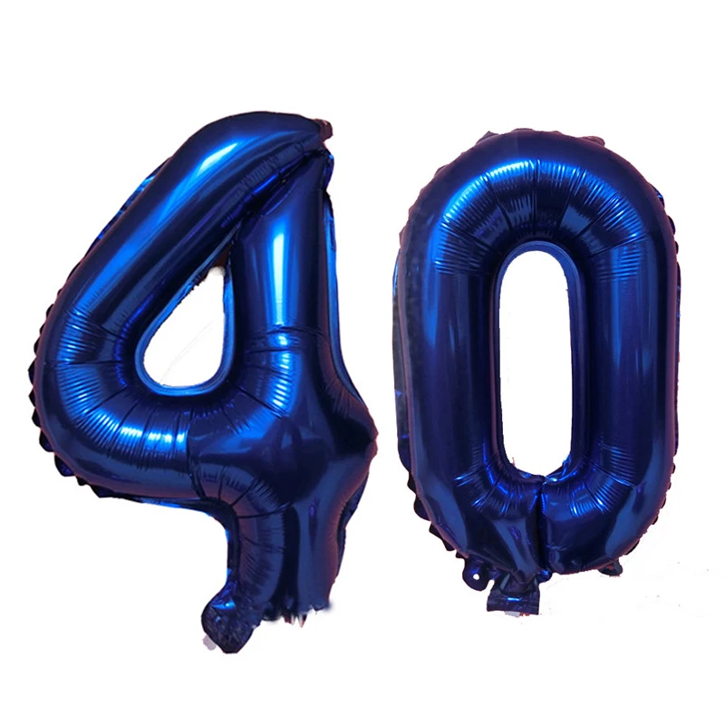16nch Happy Birthday Balloon 30 40 50 60 Anniversary Aluminium Foil Balloons Wedding Decor Supplies | Дом и сад