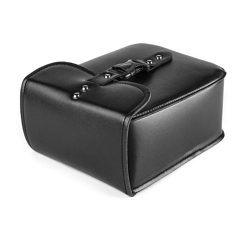 

Black Saddle bag Pack Storage Box Pouch Case Luggage Saddlebags Pocket Bike