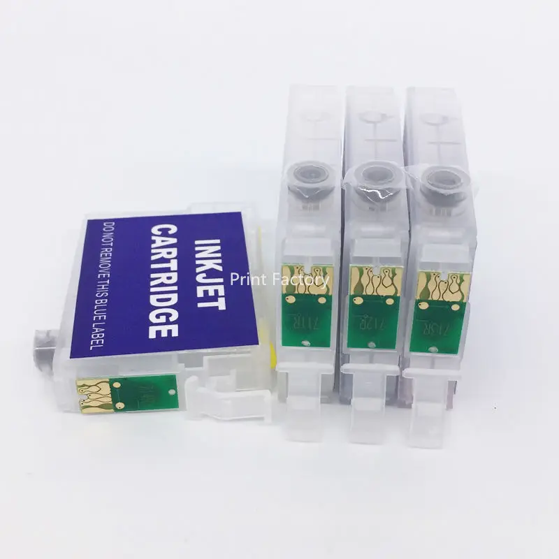Многоразовый картридж с чипом для Epson DX6050 DX7400 DX7450 DX8400 DX8450 DX9400 DX9400F без чернил|refillable