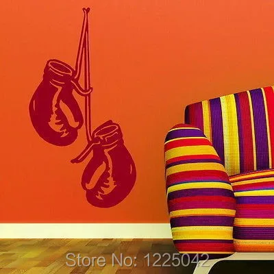 Лидер продаж БОКС СПОРТИВНАЯ Наклейка на стену Съемный Wall Art Настенный декор