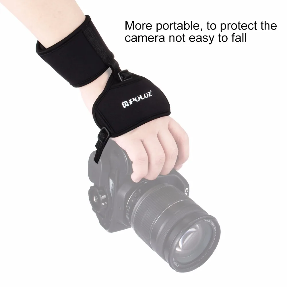 Мягкий неопреновый ремешок на запястье для камеры DSLR камера s ручной ремень