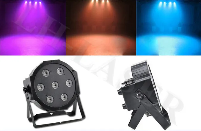 7 шт. * 10 Вт RGBW полноцветный PAR свет led фоновые прожекторы стробоскопическое