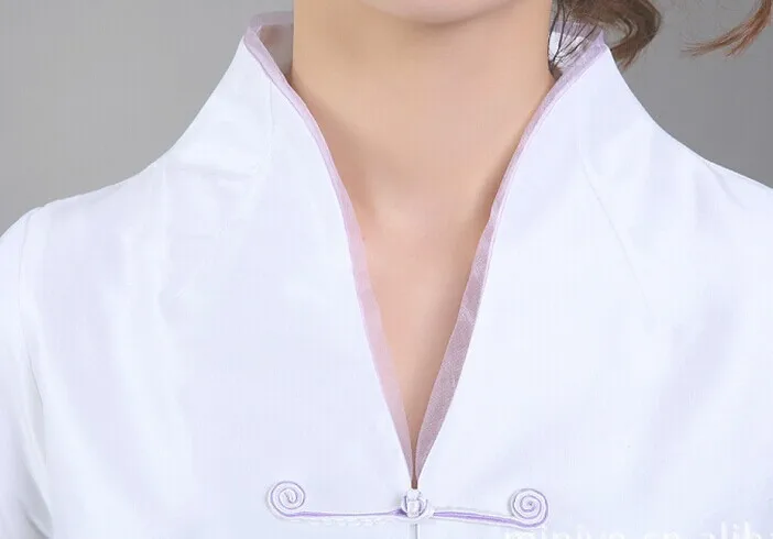 Новое поступление черная китайская женская блузка Mujere Camisa шелковая атласная