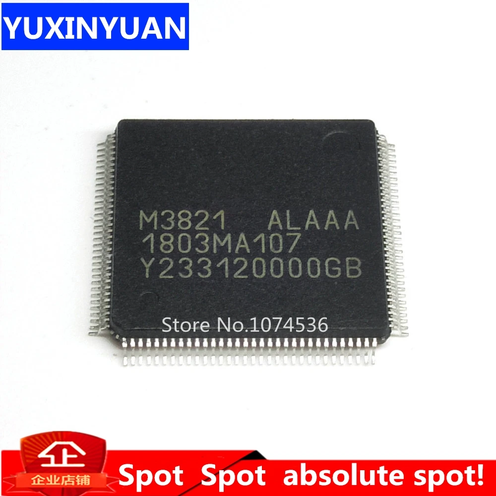 В наличии M3821 ALAAA M3821ALAAA M3281 QFP ЖК чип 1 шт.|Интегральные схемы| |