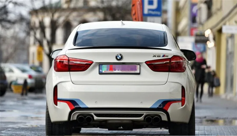 Спойлер из углеродного волокна для BMW X6 F16 F86 X6M 2015 2019 высококачественные спойлеры