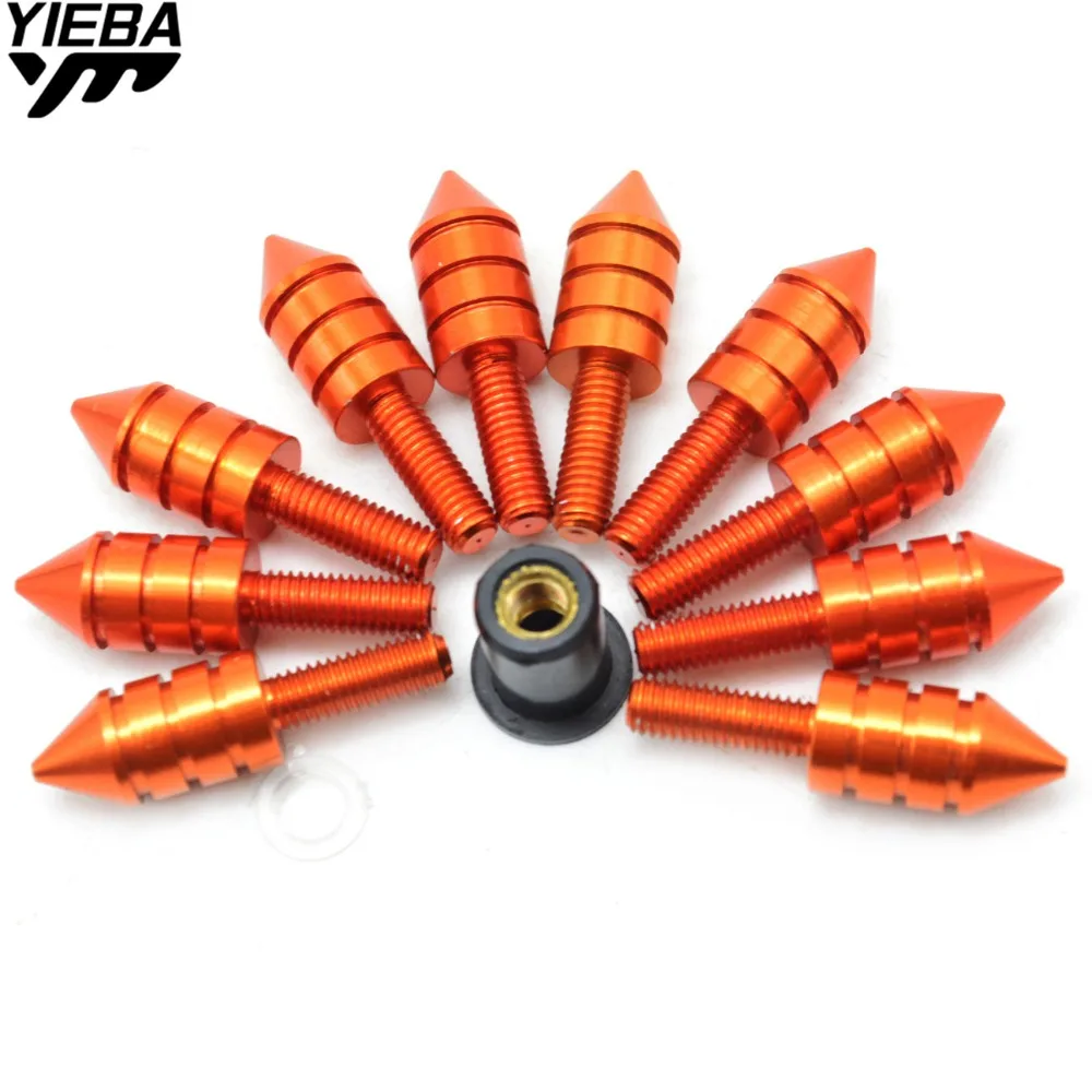 10 шт. болт для лобового стекла мотоцикла SUZUKI K8 GSXR 750 Benelli bn600 bn300 bn250 YAMAHA XJR400 XJR1200 XJR1300