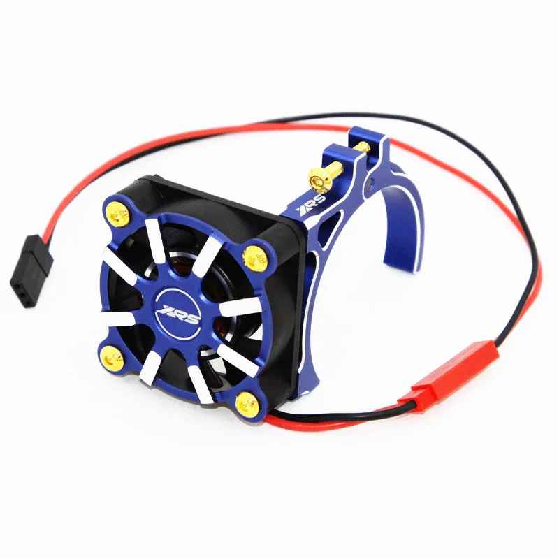 FATJAY XRSRACING RC 36-42 мм радиатор с высокой скоростью охлаждения вентилятора на станке alu сплав для RC 1/8 1/10 багги Грузовик автомобили двигатели - Цвет: 40-42mm Upgrade