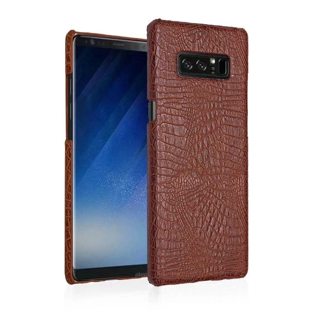 Чехол из крокодиловой кожи для samsung Note 8 класса люкс под змеиную кожу крышка Galaxy S8
