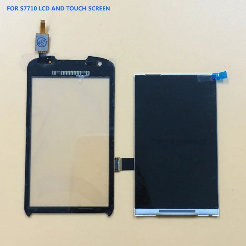 Для samsung Xcover 2 GT S7710 Черный сенсорный экран дигитайзер сенсорная панель стекло + ЖК
