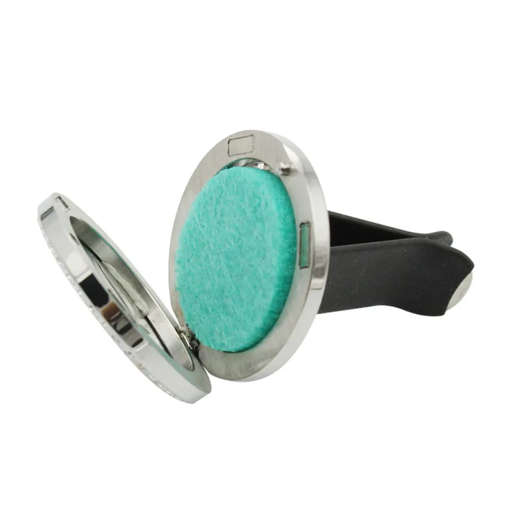 Vehicle Stainless metal air outlet freshener vent essential oil perfume clip gift with Supplemental pad | Автомобили и мотоциклы
