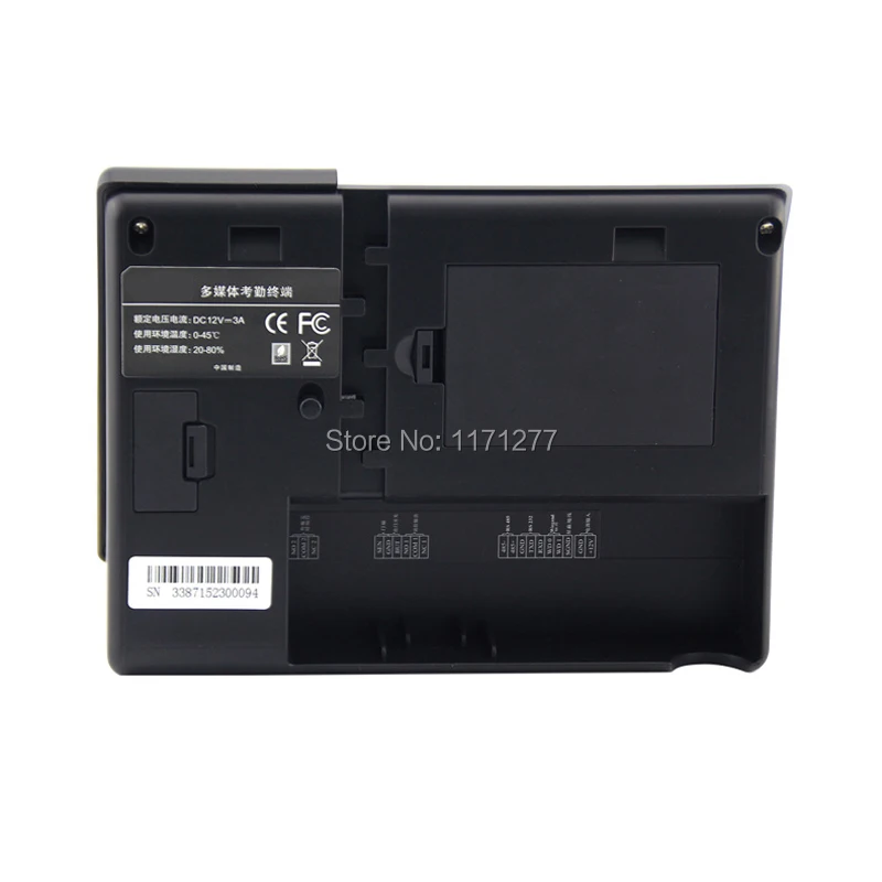 Бесплатная доставка Лицо Сканер контроля доступа MF карт 4.3 дюймовый экран GPRS tcp/ip