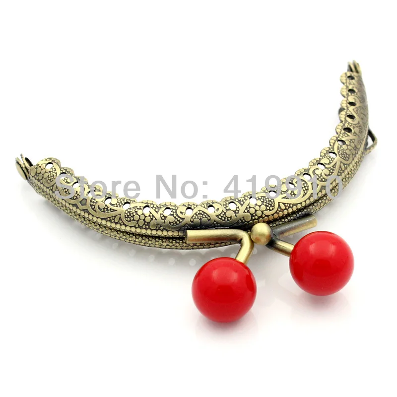 Бесплатная металлическая рамка поцелуй застежка арка для сумок ручка с замком