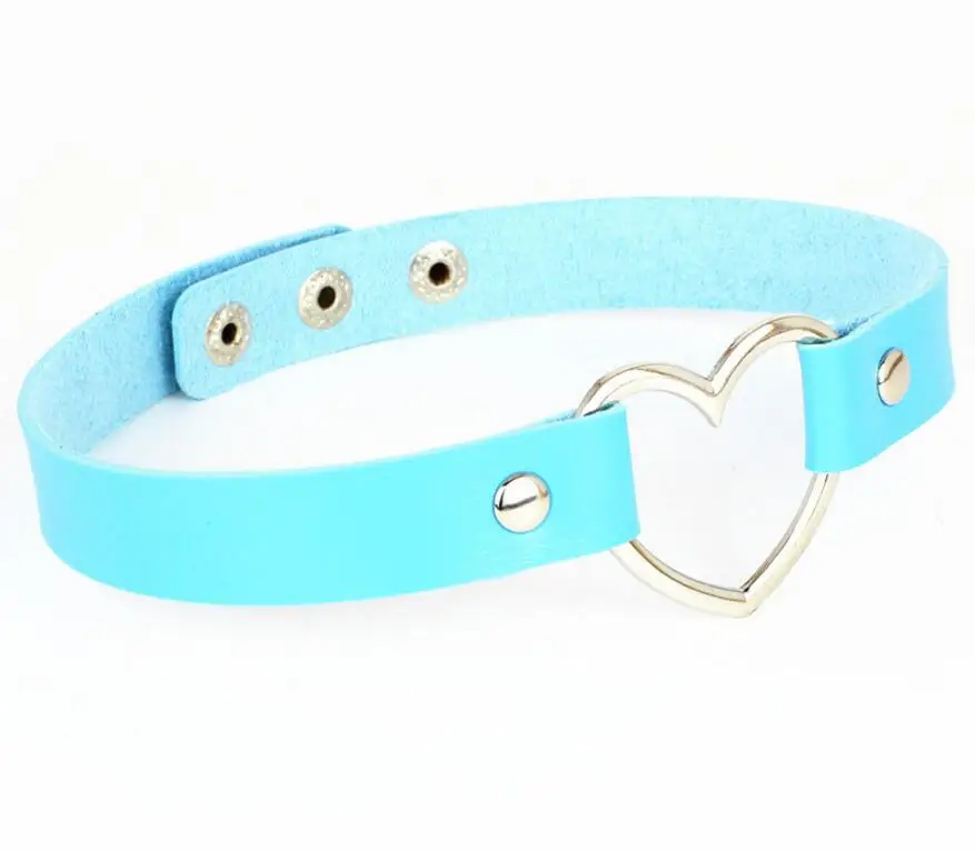 Модный сексуальный панковский Готический кожаный ожерелье чокер с шипами в виде