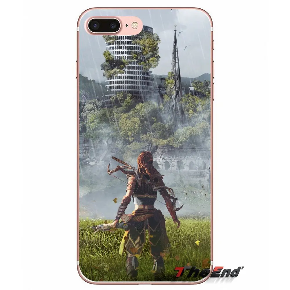Чехол из ТПУ для iPhone X 4 4S 5 5S 5C SE 6 6S 7 8 Plus Samsung Galaxy J1 J3 J5 J7 A3 A5 2016 2017 viedo game Horizon Zero