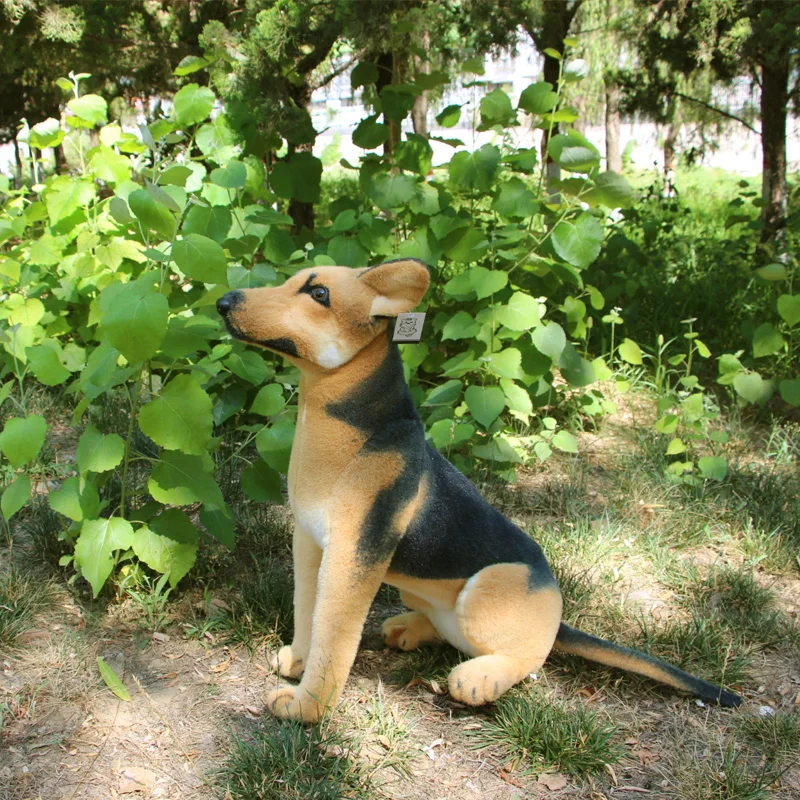 Приседающая овчарка около 30 см плюшевая игрушка подарок на день рождения b0989|birthday