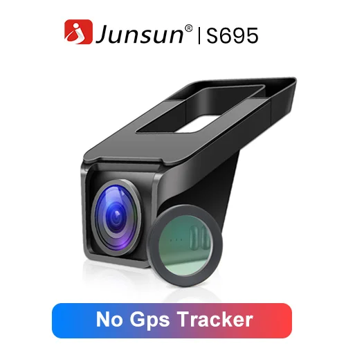 No Gps Tracker Junsun 4K Ultra HD 2160P Автомобильный видеорегистратор Камера Скрытая камера в автомобиль wifi gps sony IMX335 ночного видения видеорегистратор с CPL - Название цвета: No Gps Tracker