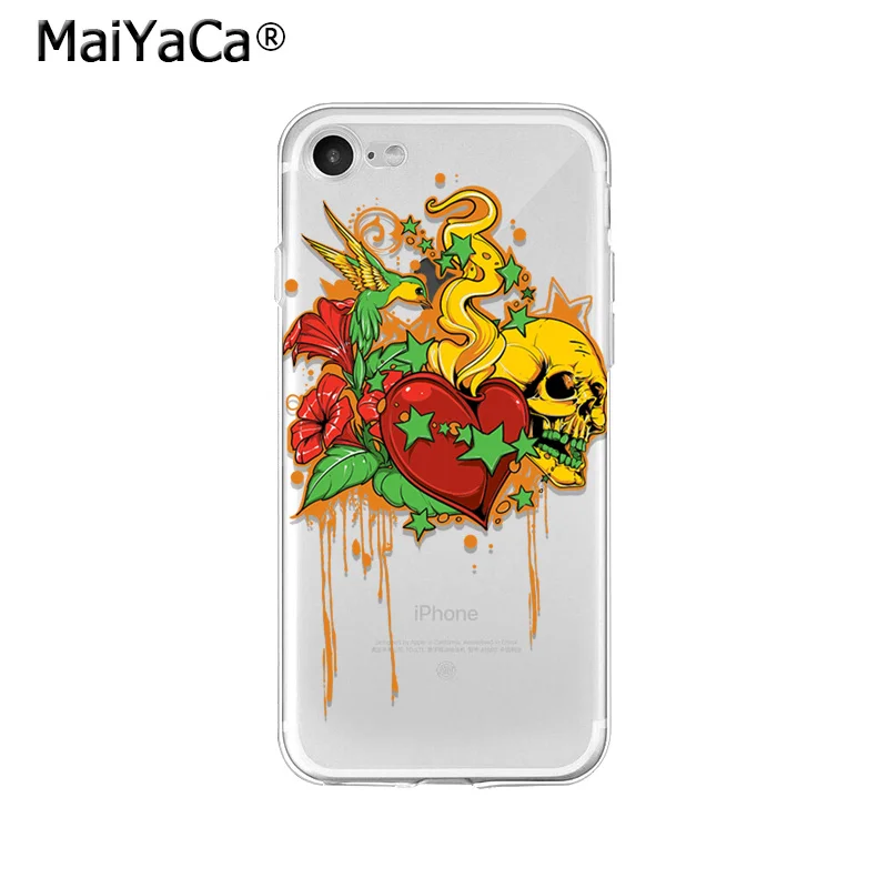 Мягкий силиконовый чехол MaiYaCa для Apple iPhone 8 7 6 6S Plus X XS MAX 5 5S SE XR|Чехлы-накладки| |
