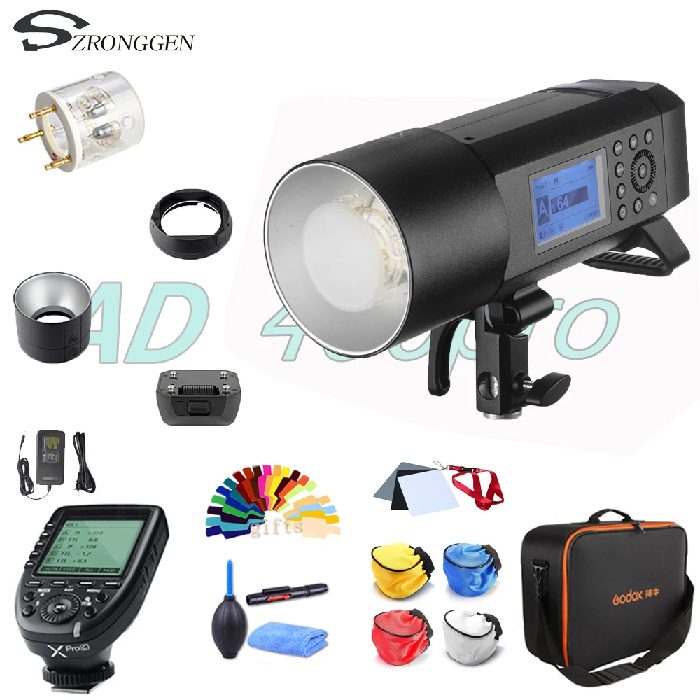 Godox AD400 Pro WITSTRO все в одном Внешняя вспышка AD600Pro литий ионная батарея TTL HSS со