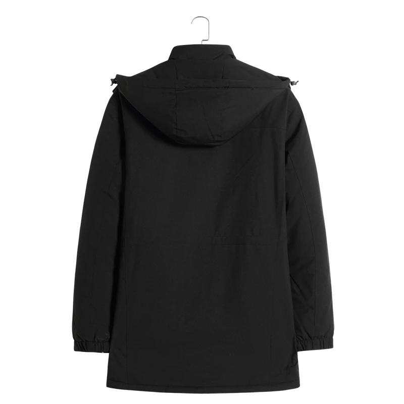 Размера плюс 8XL 6XL 2018 Новая Осенняя мужская куртка короткое повседневное пальто