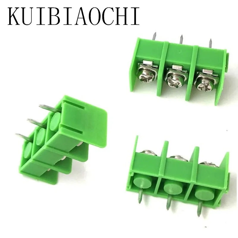 200 шт./лот 8 5 мм шаг разъем 10A 300 в pcb винт клеммный блок 3pin KF8500 3P|Соединители| |