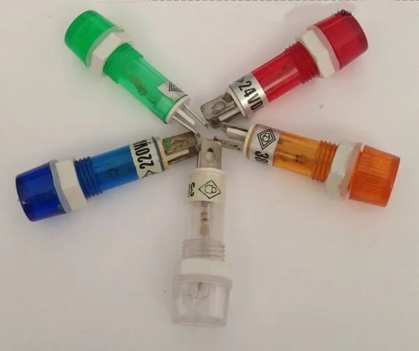Indicator Pilot Light XDN1 Mounting Hole 10mm Color Red Yellow Green Switch | Обустройство дома