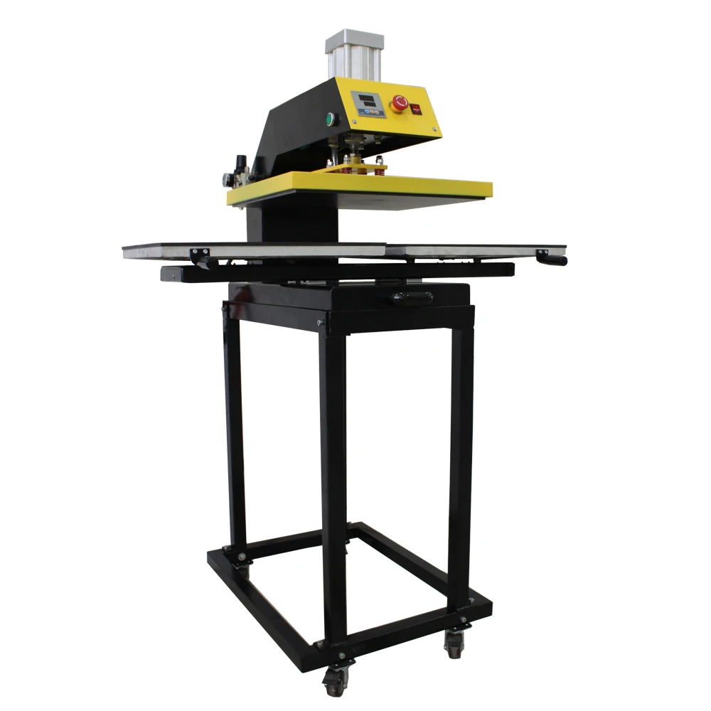 

38*38cm Auto pneumatic Double work table t-shirt heat press machine CK-B3