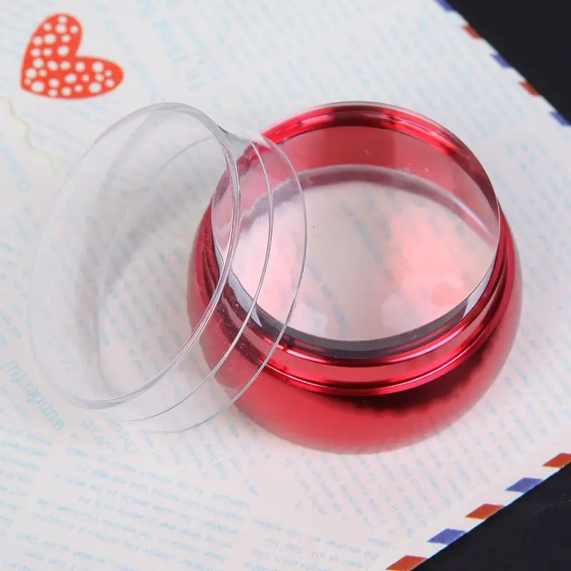 1 шт./компл. новинка 2017 высокое качество красный металл для дизайна ногтей Stamper