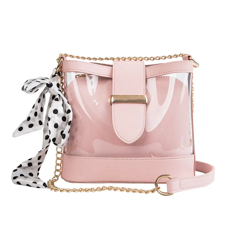 Прозрачная желеобразная сумка для девочек новинка 2019 супер пожарная Летняя