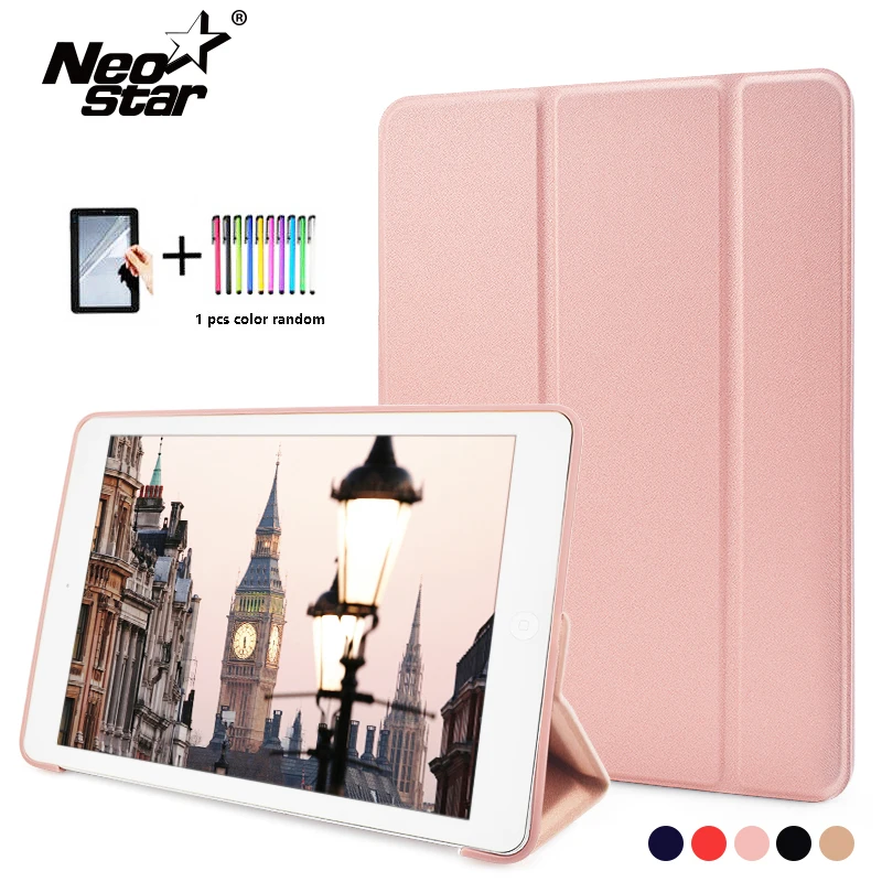 Чехол для iPad 2017 2018 чехол силиконовый мягкий из искусственной кожи 9 7 дюймов