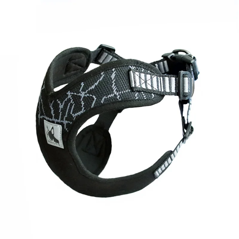 Спортивная светоотражающая шлейка для собак среднего и крупного