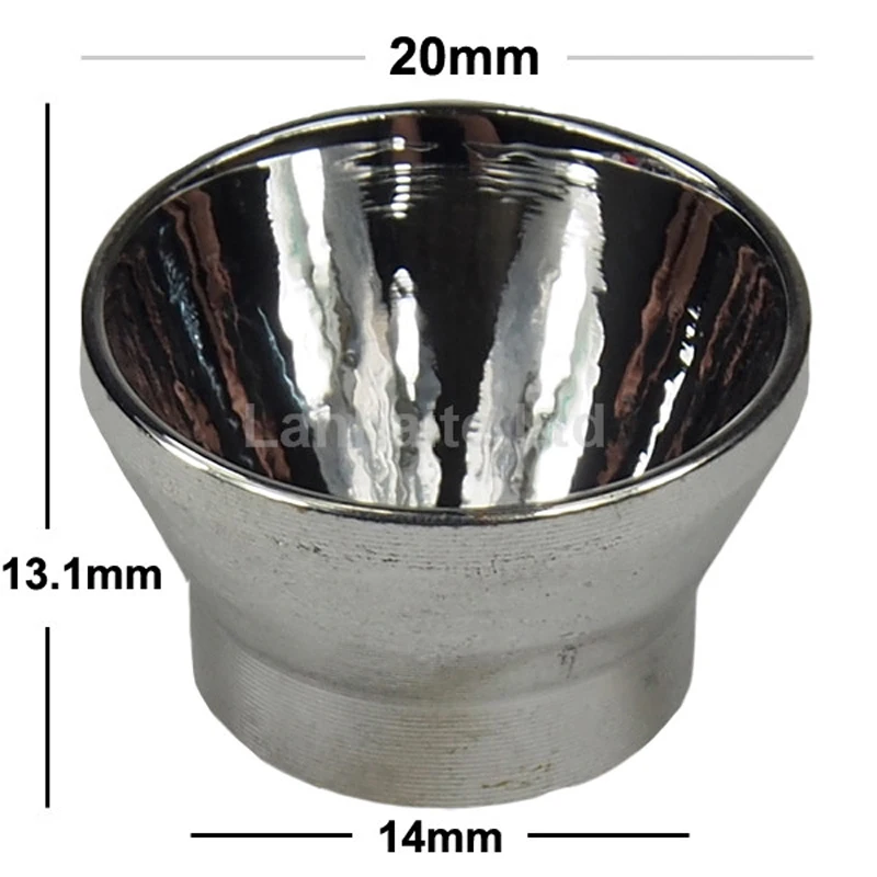 Алюминиевый отражатель для Cree XP G 20 мм (D) x 13 (H)|reflector cup|aluminum conductorreflector board |