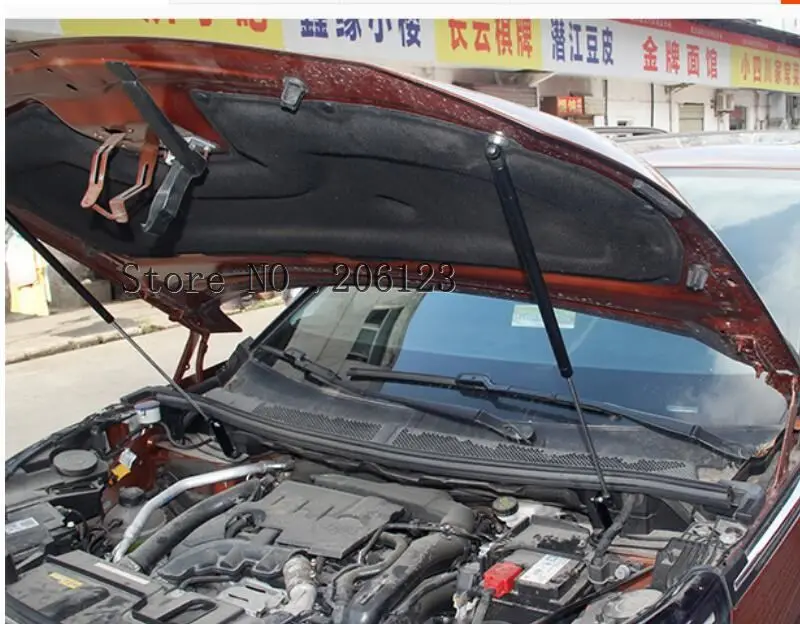 Для peugeot 3008GT 3008 17 18 /5008GT аксессуары, Автомобильный капот, Газовый амортизатор, стойка для подъема, автомобильный Стайлинг