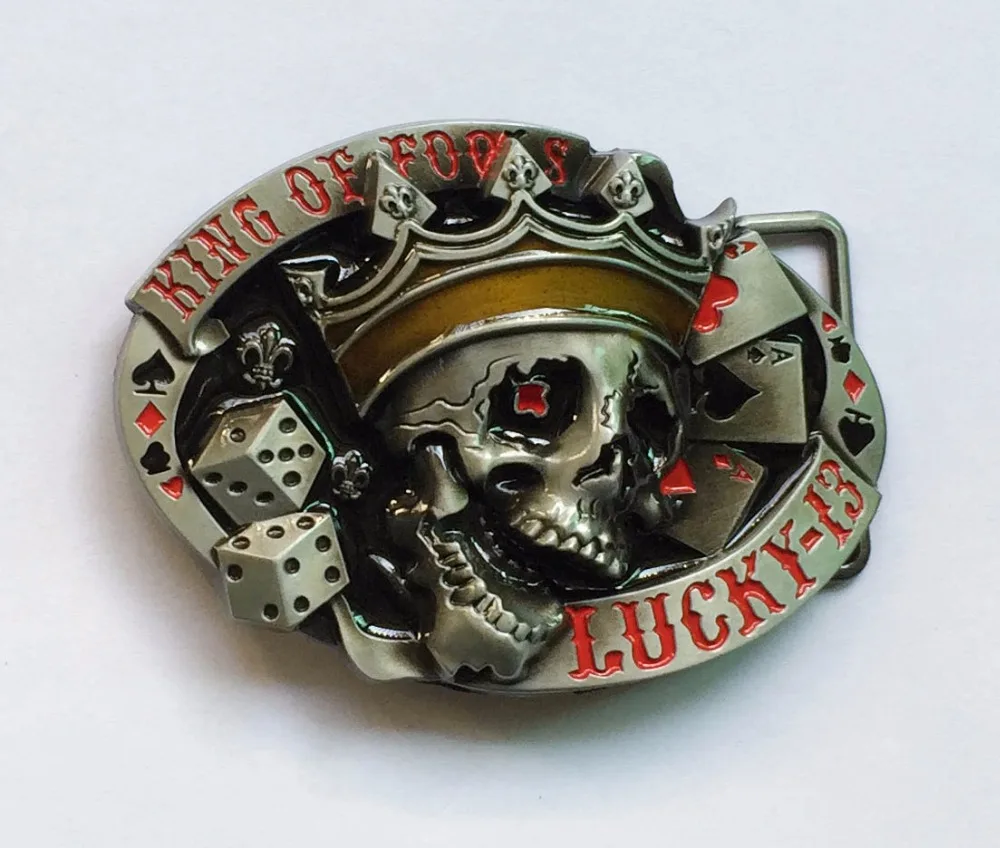 Супер крутые металлические пряжки для Ремня 3D LUCKY Skull|belt buckle|metal belt bucklebelt skull buckle |