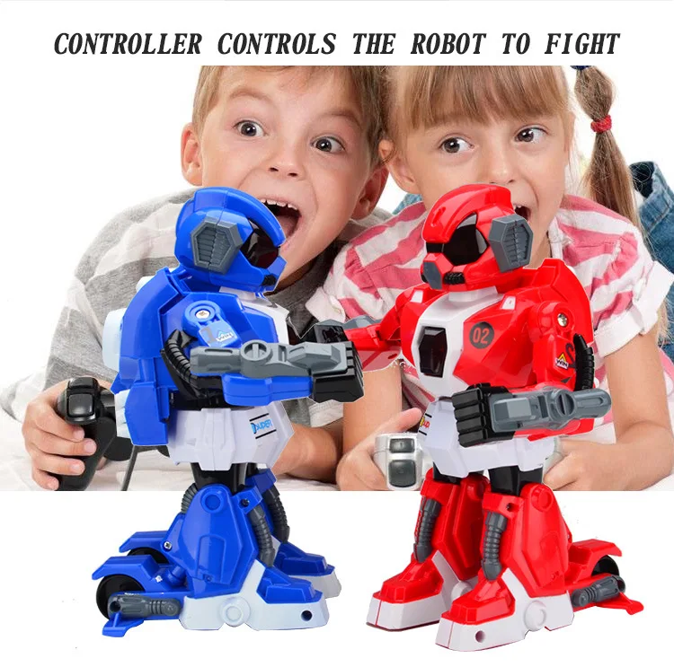 RC Battle Robot 2 players PK Mode Remote Control RC VS Fighting Robots boxing Robot Boxing fight Toys
