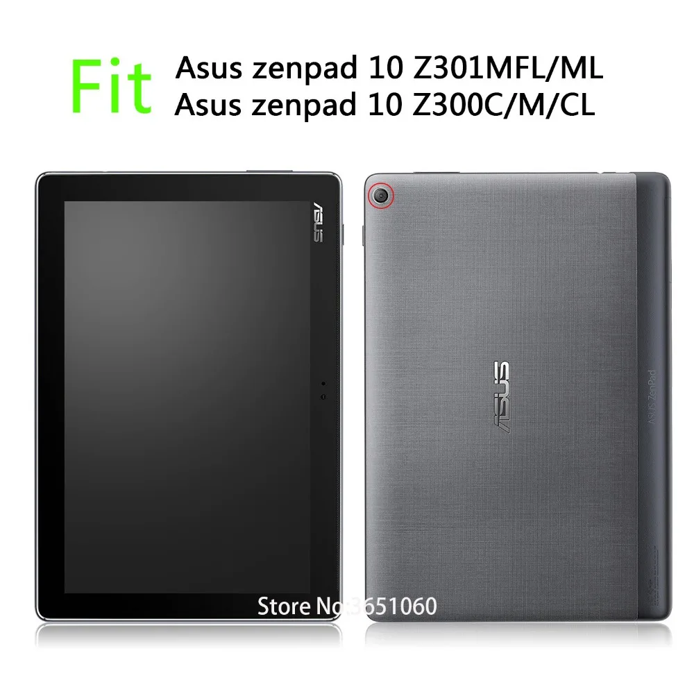 Чехол для ASUS Zenpad 10 Z301MFL Z301ML магнитный ультратонкий подставка чехол Защита 10.1" Z300C Z300M Z300CL+Пленка+Ручка