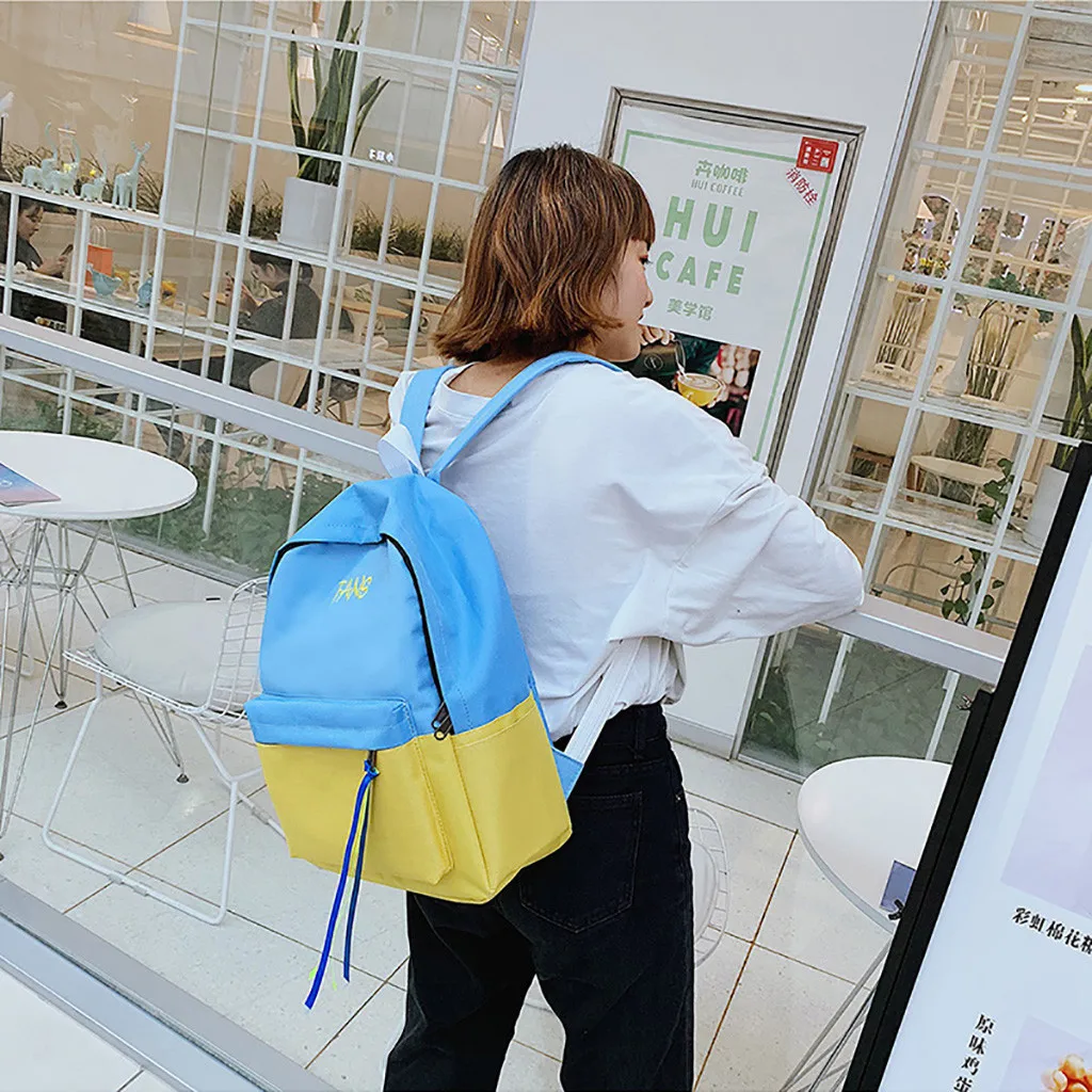 Женский Повседневный дорожный рюкзак Aelicy школьный ранец из ткани Оксфорд с